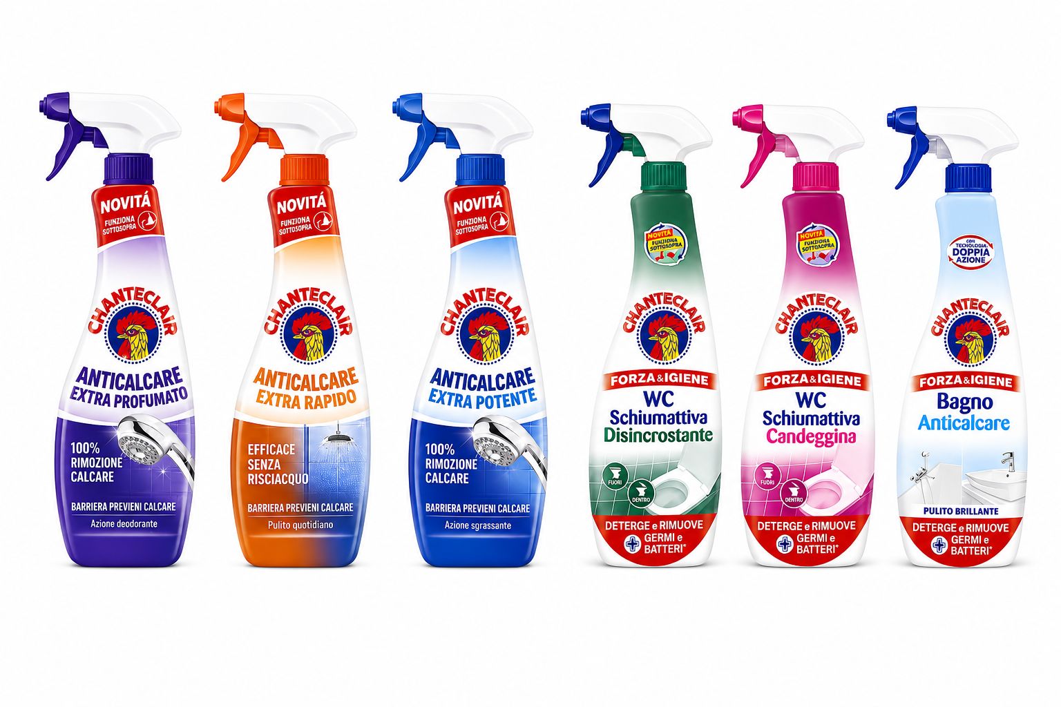 Chanteclair anti-limescale sprays