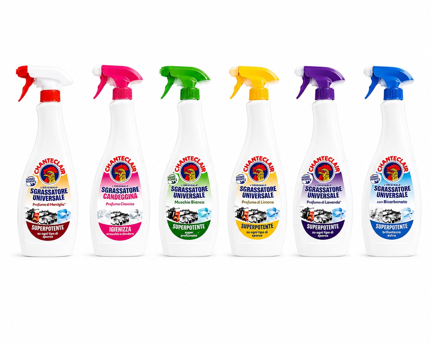 Chanteclair Sgrassatore Universale spray range